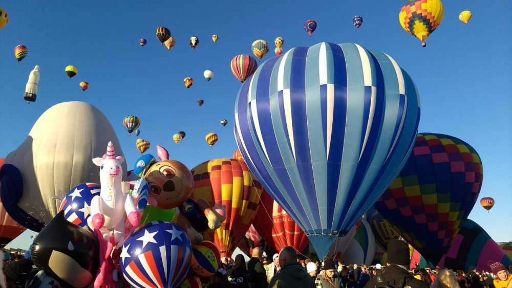 lbuquerque International Balloon Fiesta. Photo credit @Lorri Zipperer. 2019