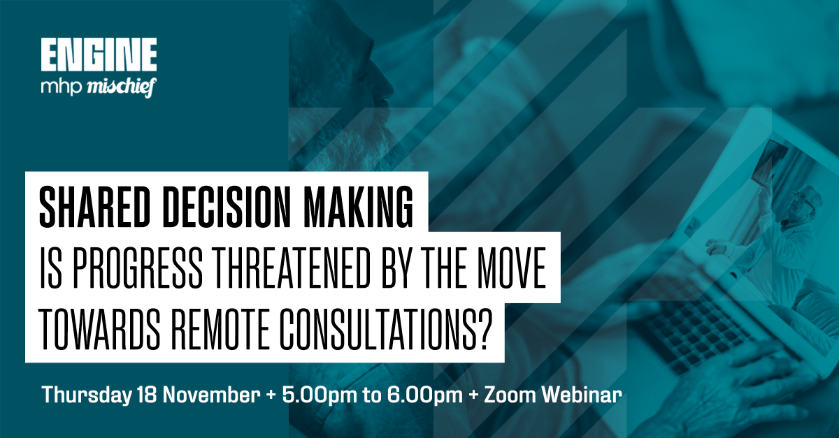 Shared decision making - is progress threatened by the move towards remote consultations?
