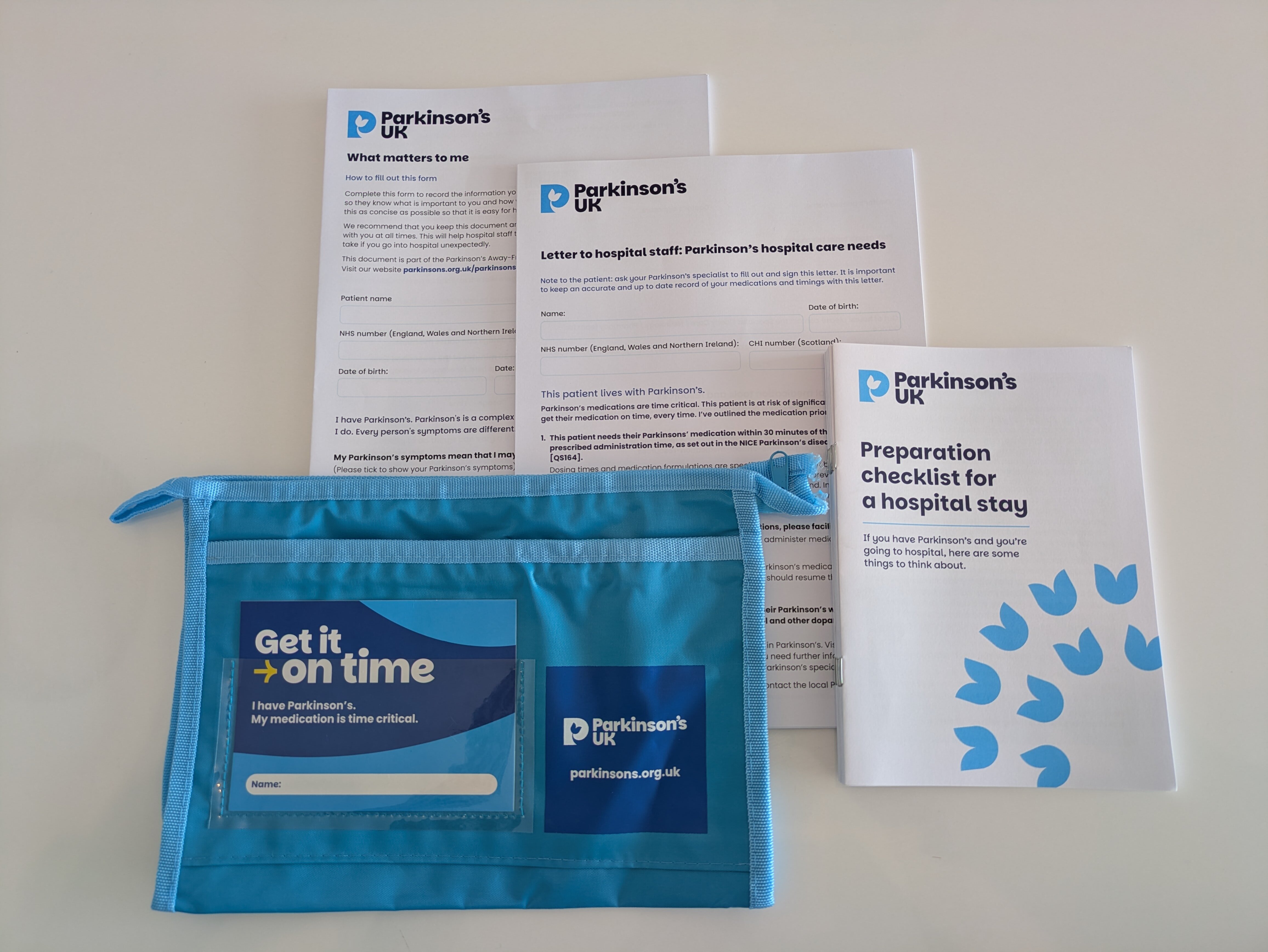 More information about "Parkinson's UK: Parkinson's Away-From-Home Kit"